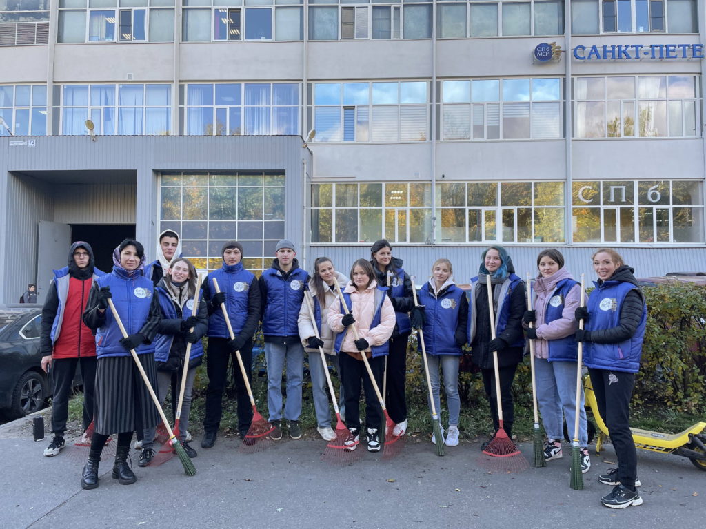 СПбМСИ на городском субботнике - СПбМСИ